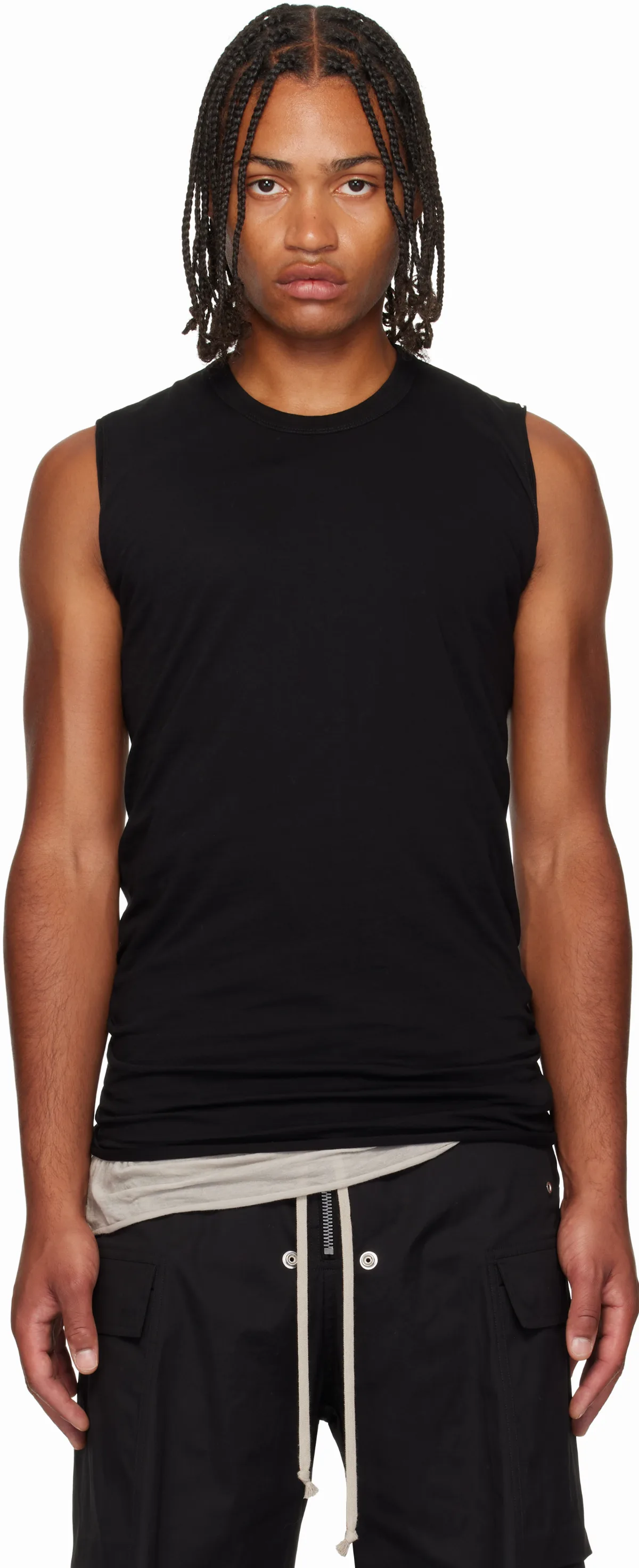 Black Concordians Basic Sleeveless Tank Top