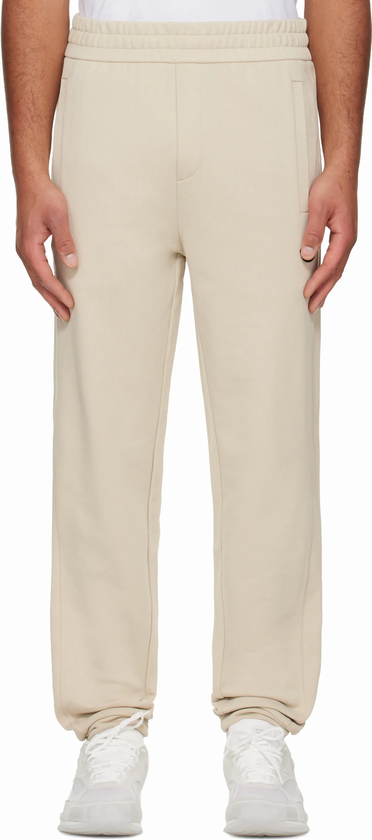 Off-White Cotton Sweatpants