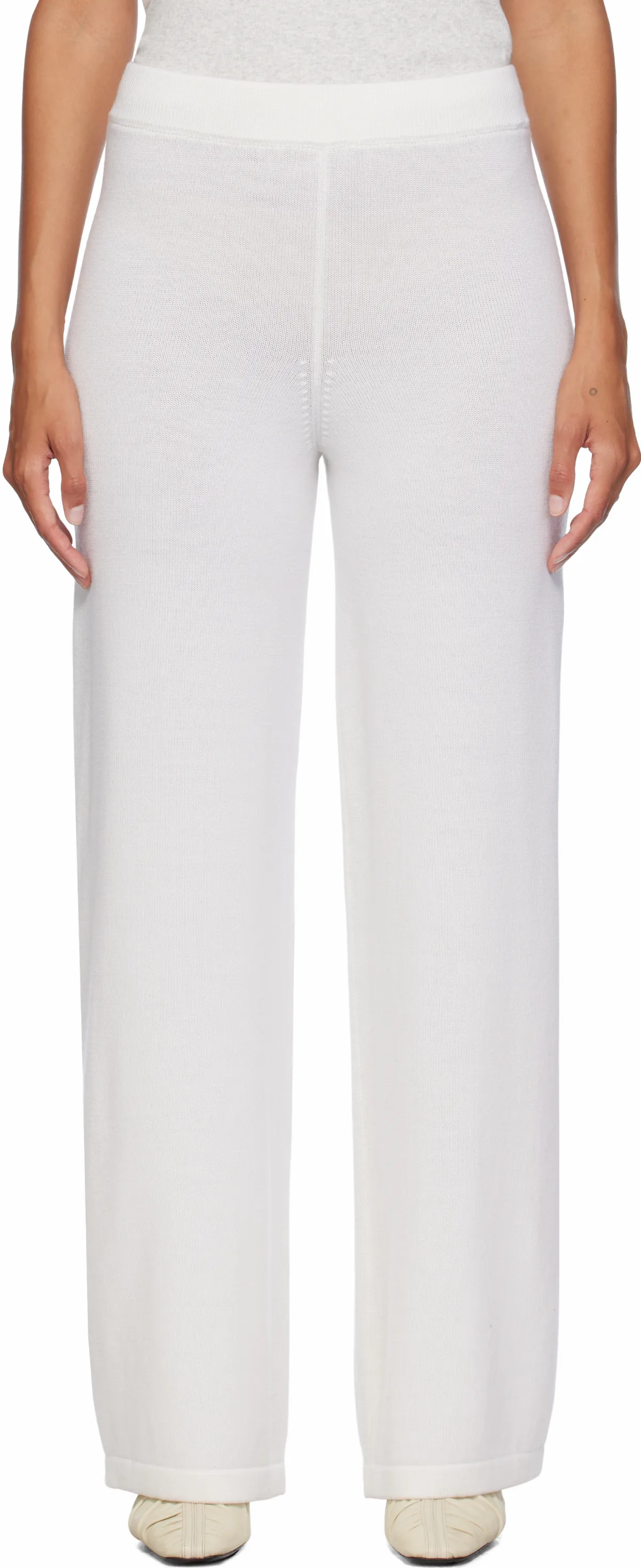 White Epopea Lounge Pants