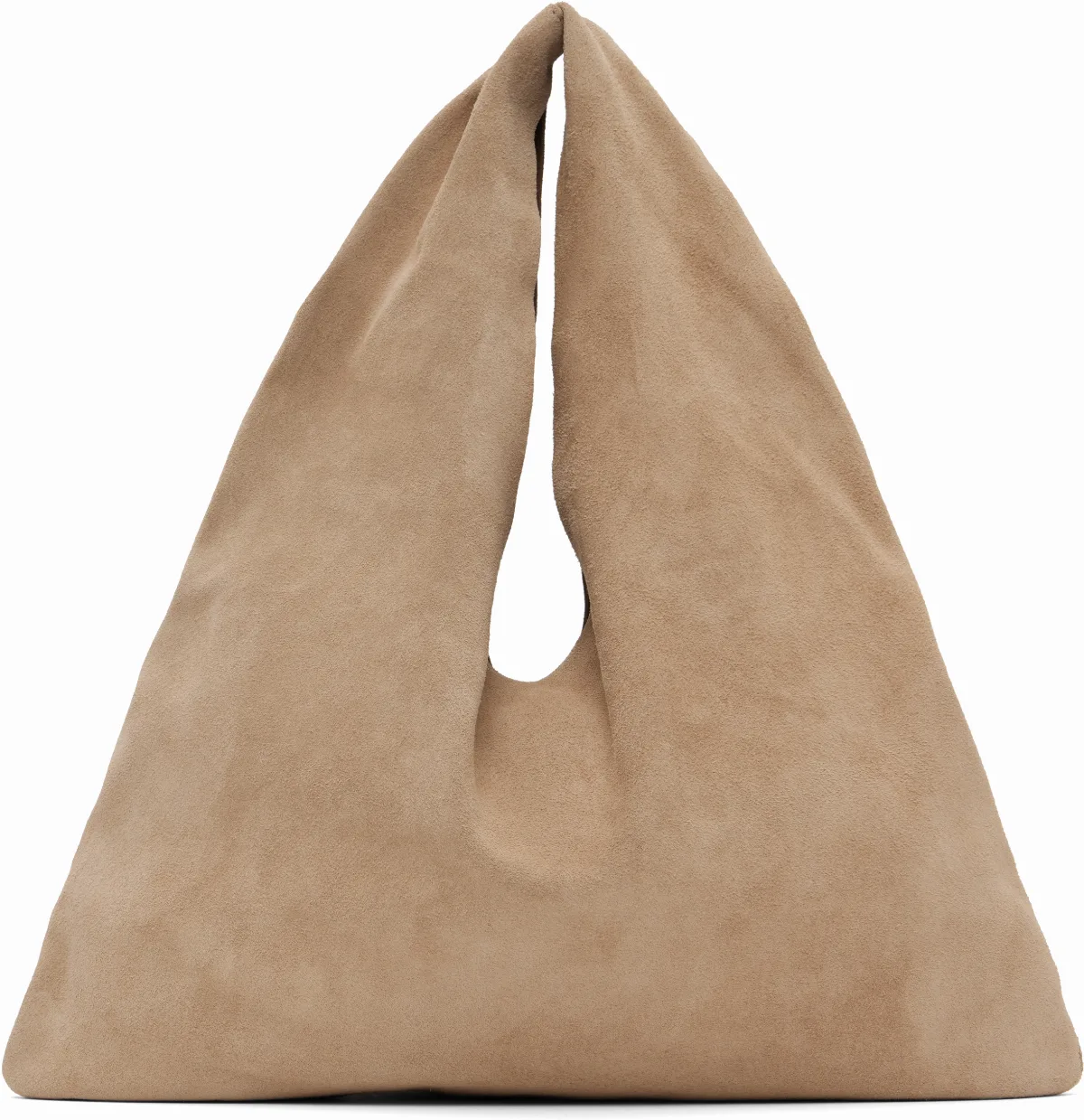 Beige Small Bindle Tote