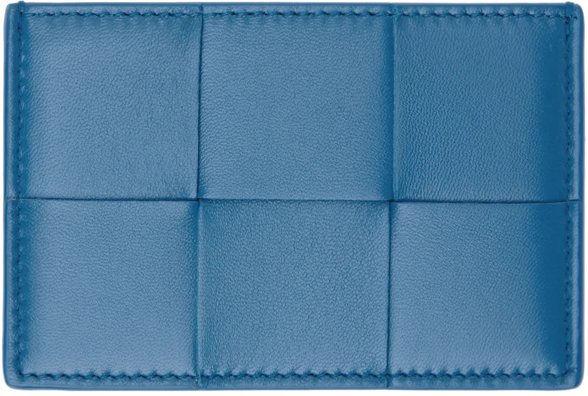 Blue Cassette Card Holder