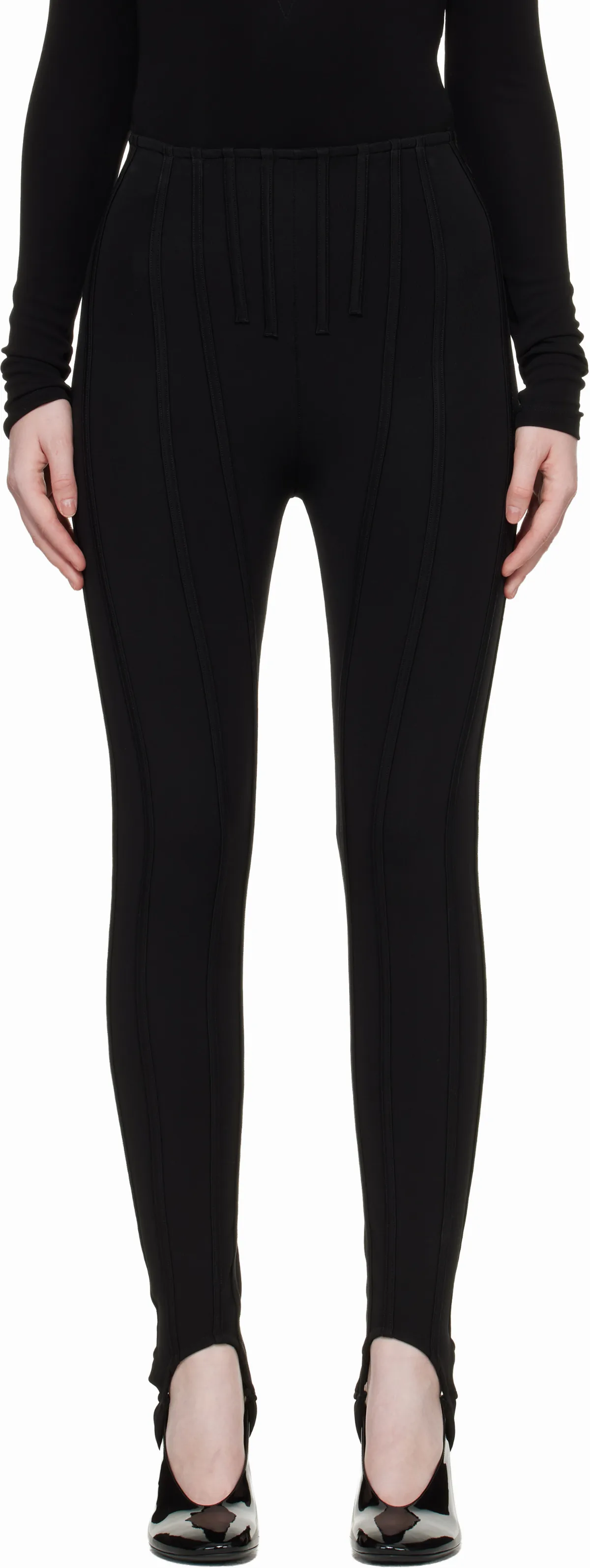 Black Jersey Milano Leggings