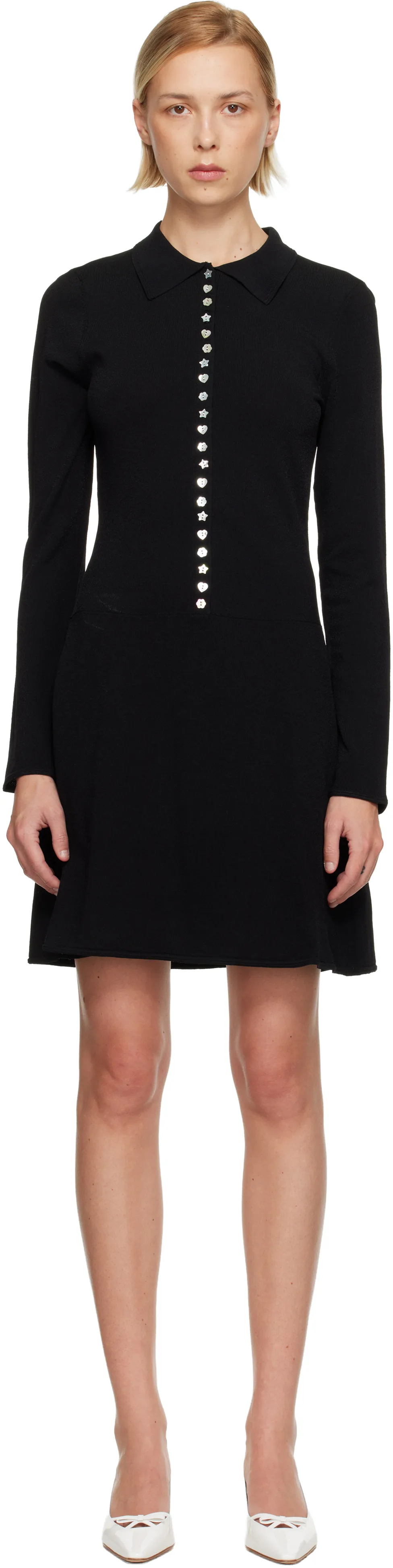 Black Lori Midi Dress