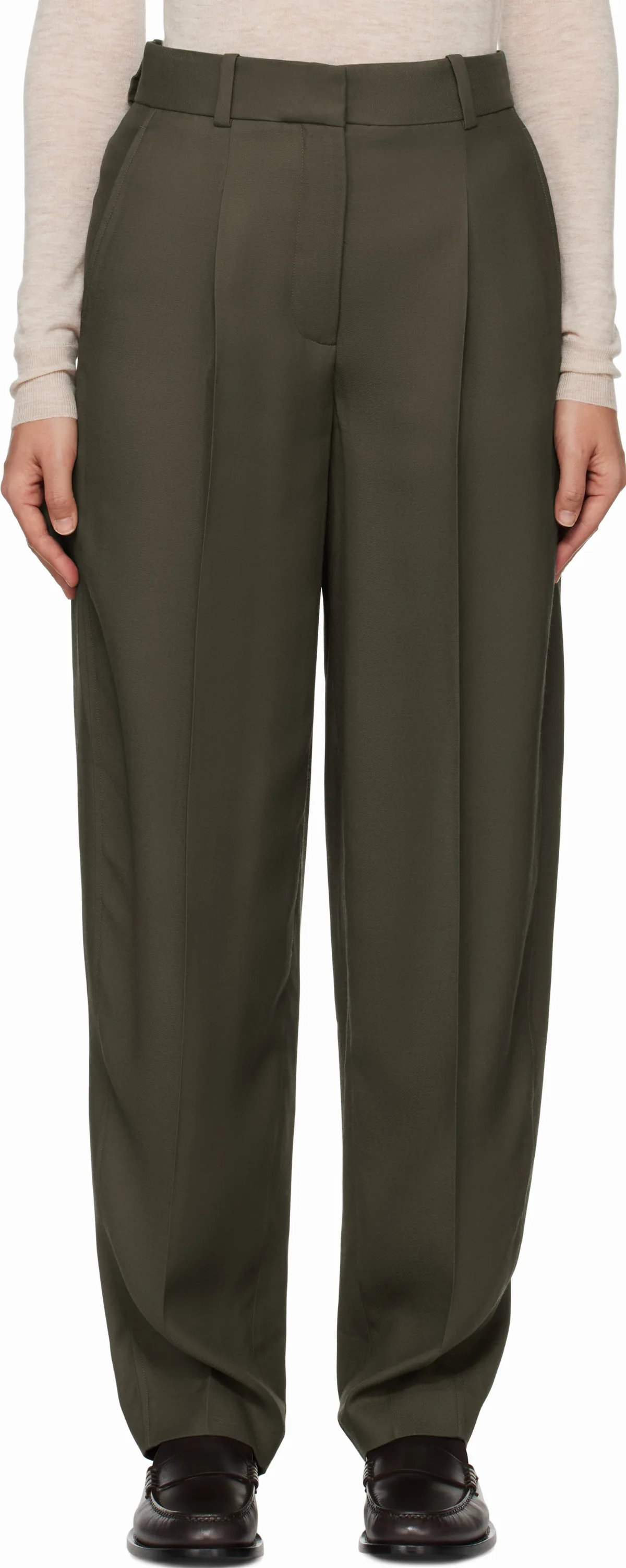 Green Germain Trousers