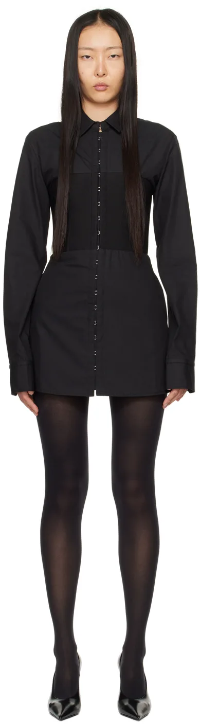 Black Hook Tube Minidress