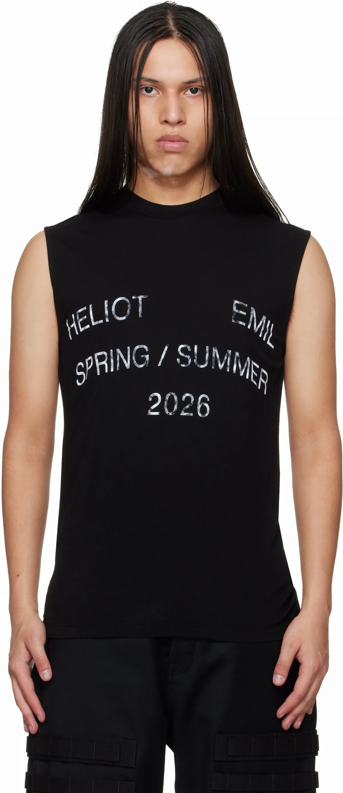 Black Overo Tank Top
