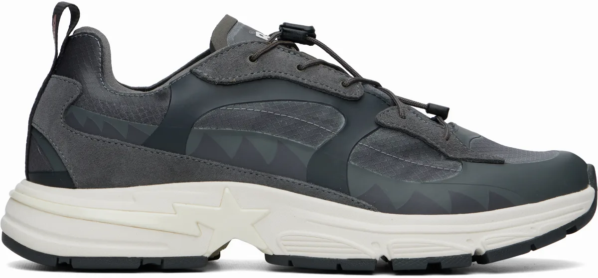 Gray Kazuki Kuraishi Edition Shark STA Sneakers by BAPE