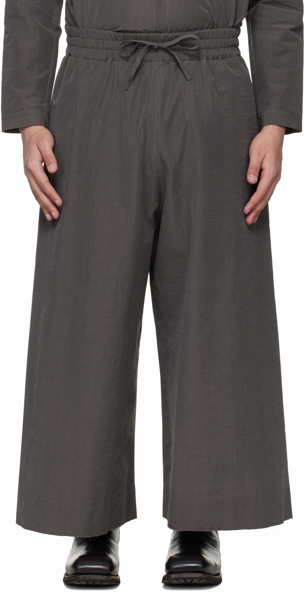 Gray'The Boxer' Trousers