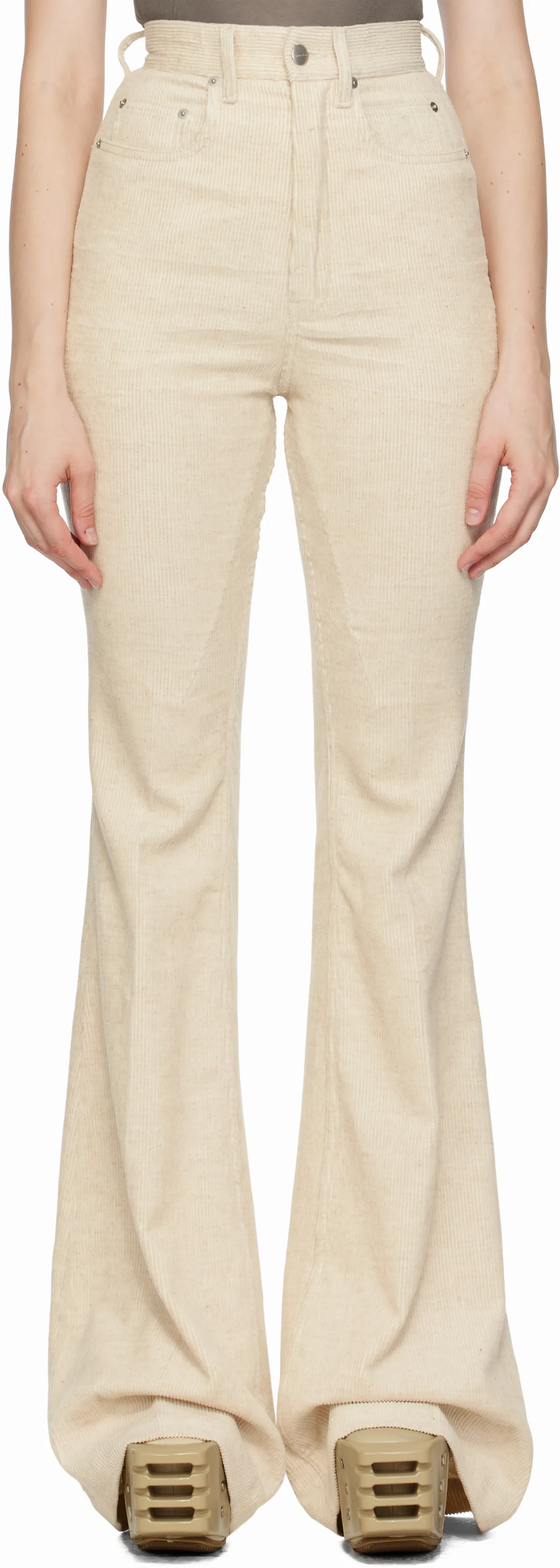 Off-White Concordians Bolan Bootcut Trousers