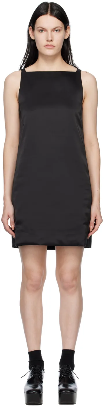 Black Proenza Schouler White Label Sleeveless Minidress