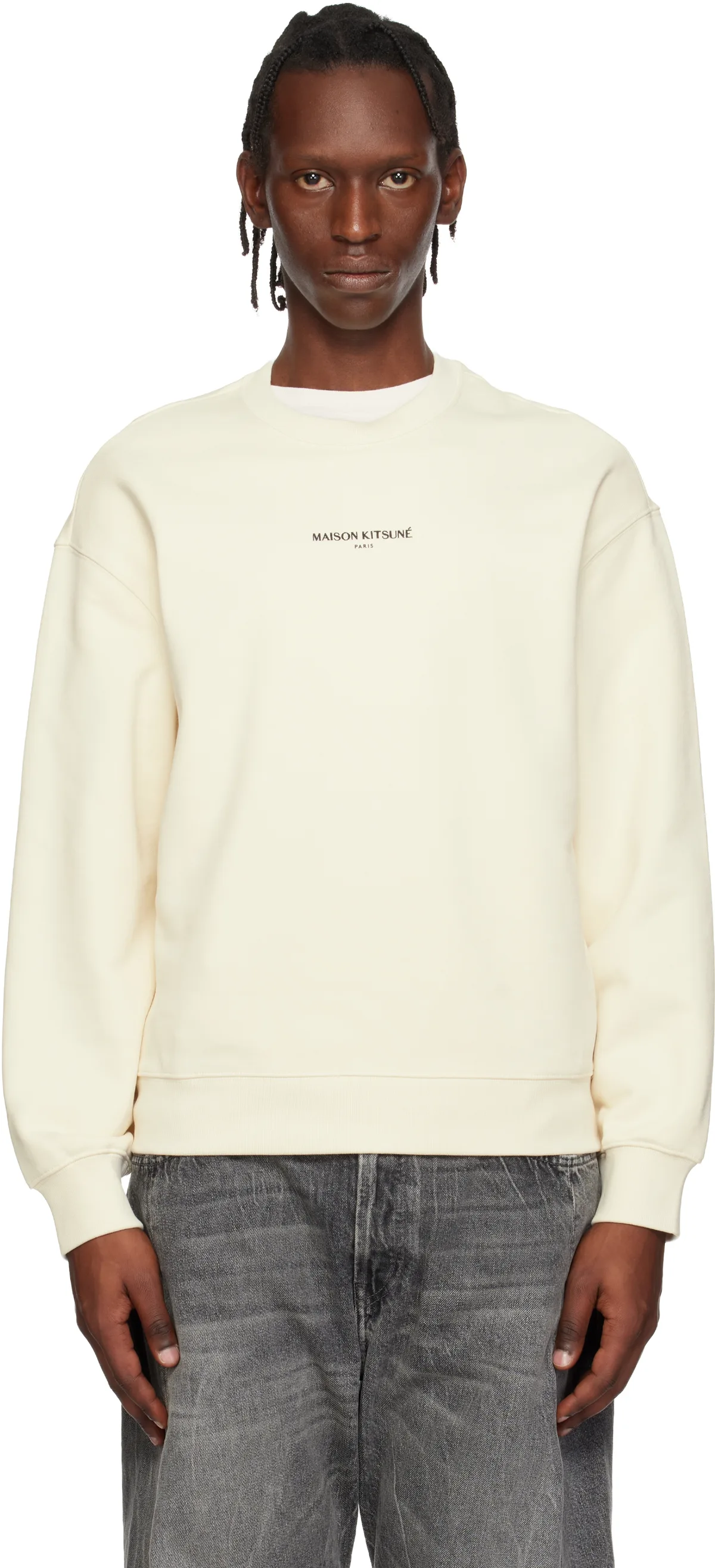 Off-White'Maison Kitsuné Paris' Comfort Sweatshirt