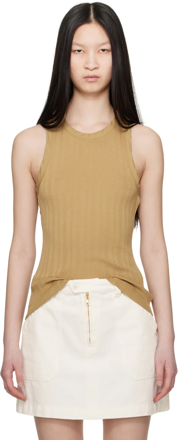 Beige Natacha Ramsay-Levi Edition Lemaitre Tank Top
