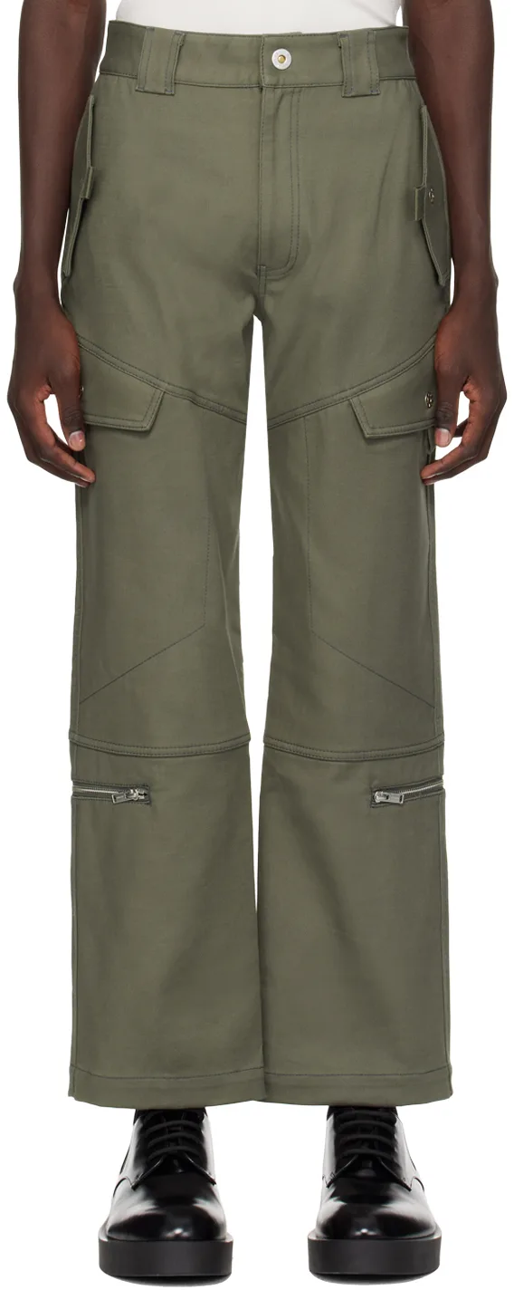 Green Tactical Cargo Pants