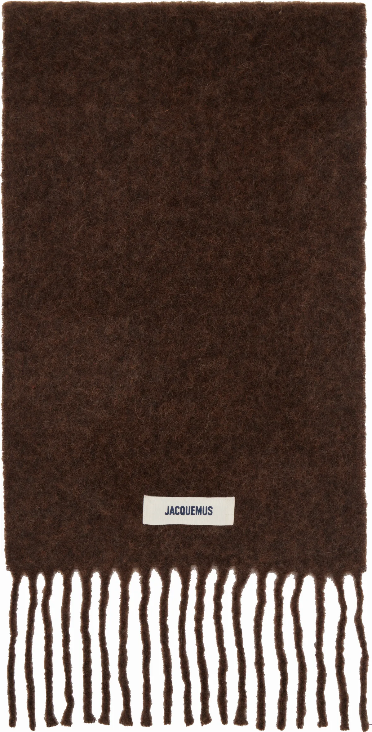 Brown La Casa'The Carro' Scarf by JACQUEMUS