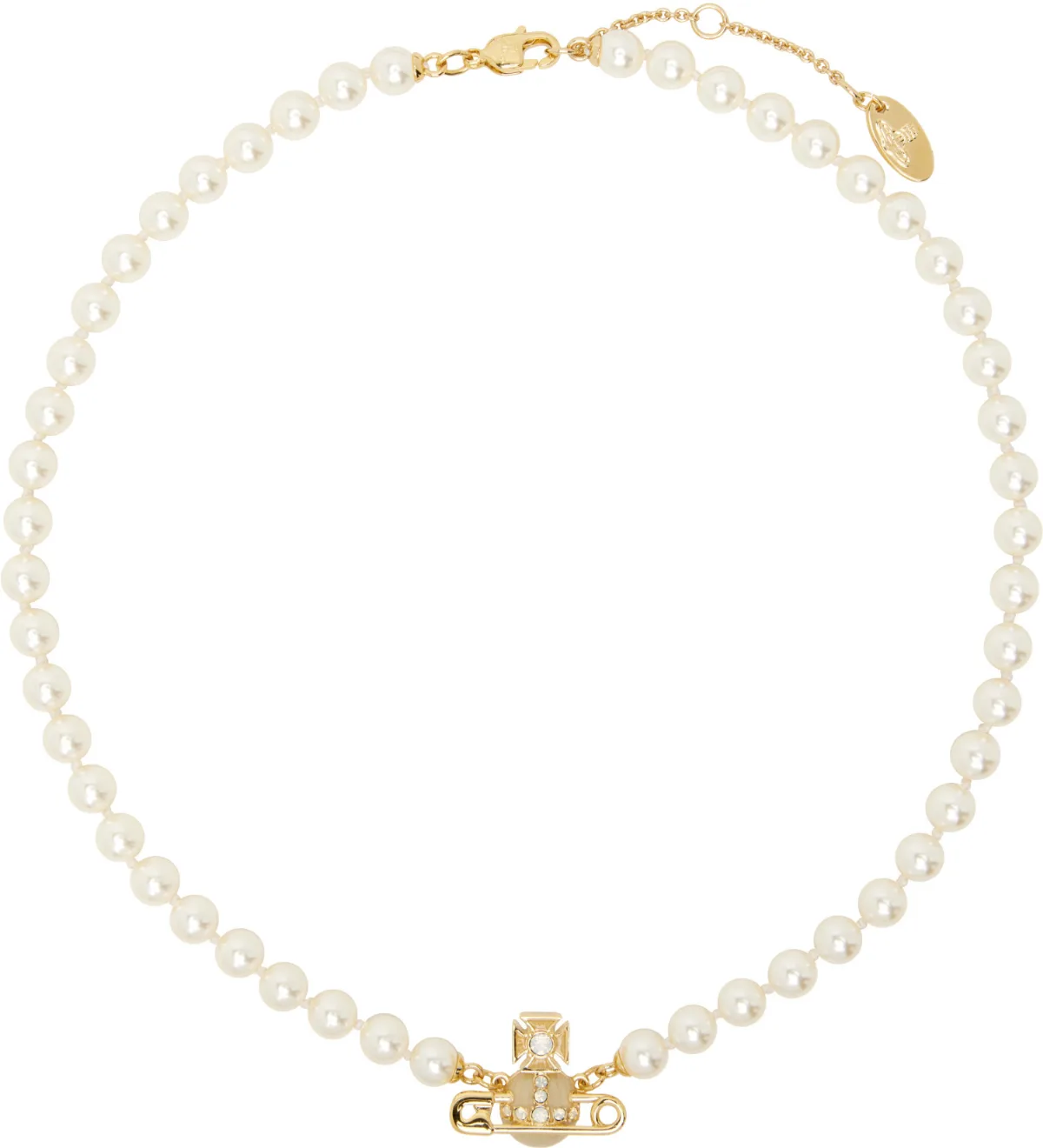 Kitty Faux-Pearl Necklace