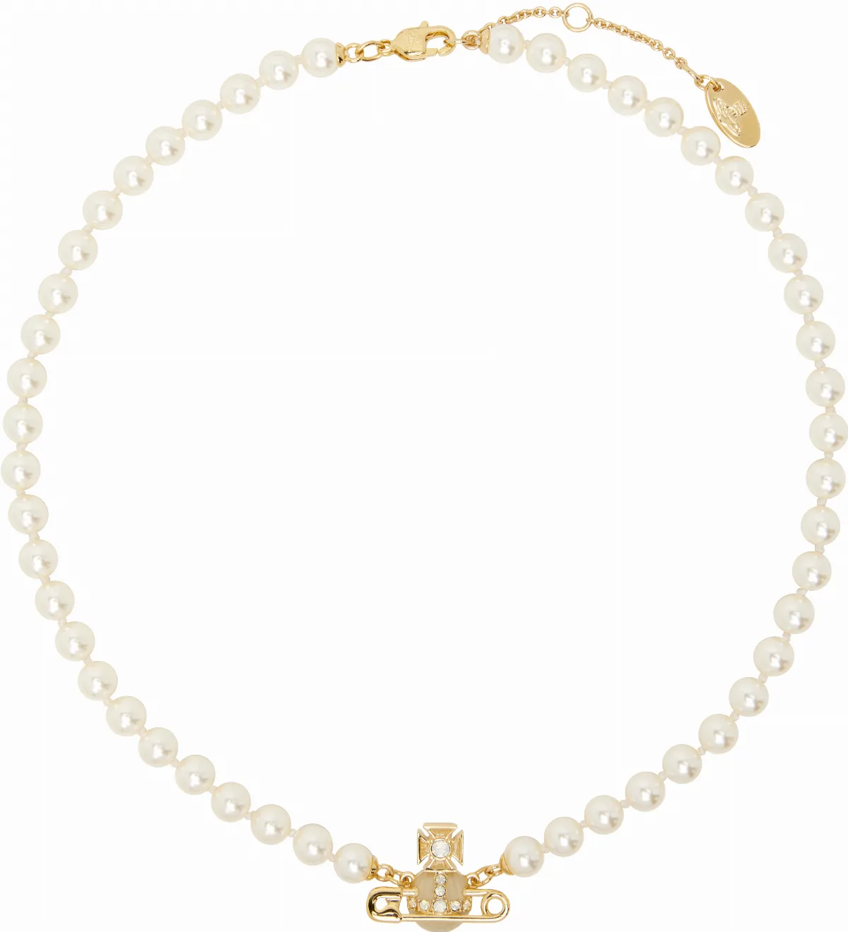 Kitty Faux-Pearl Necklace