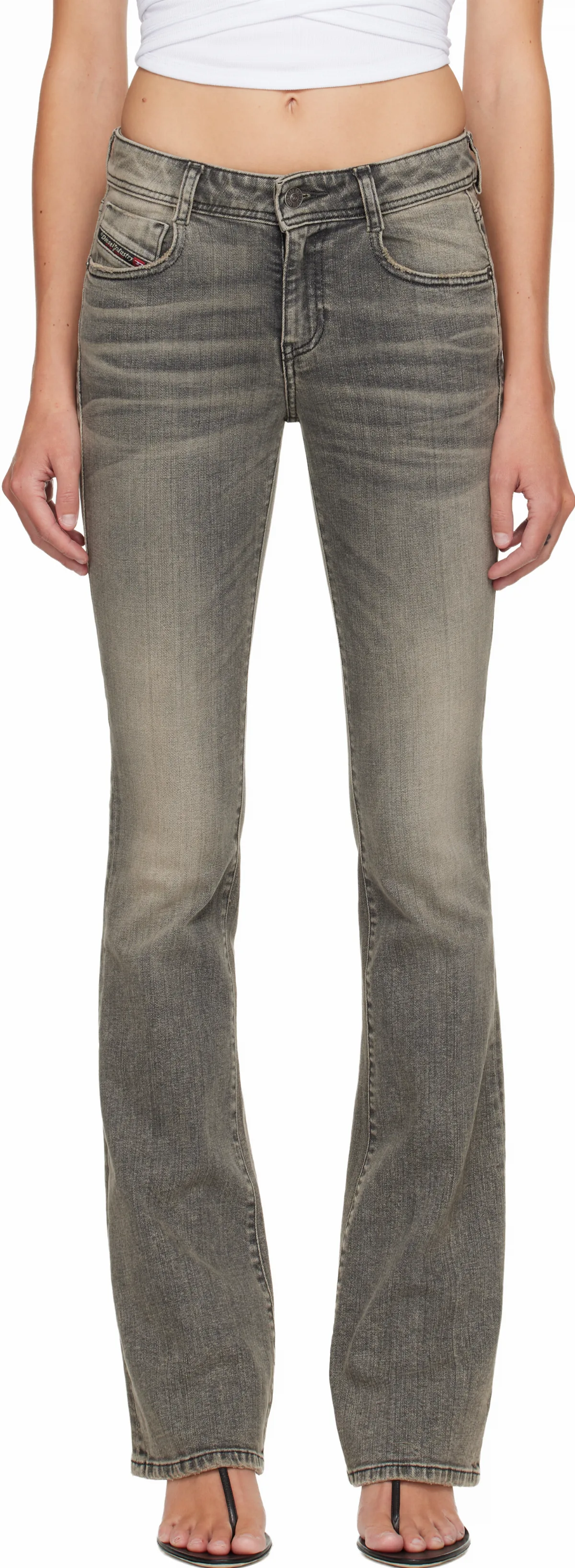 Gray Bootcut 1969 D-Ebbey Jeans