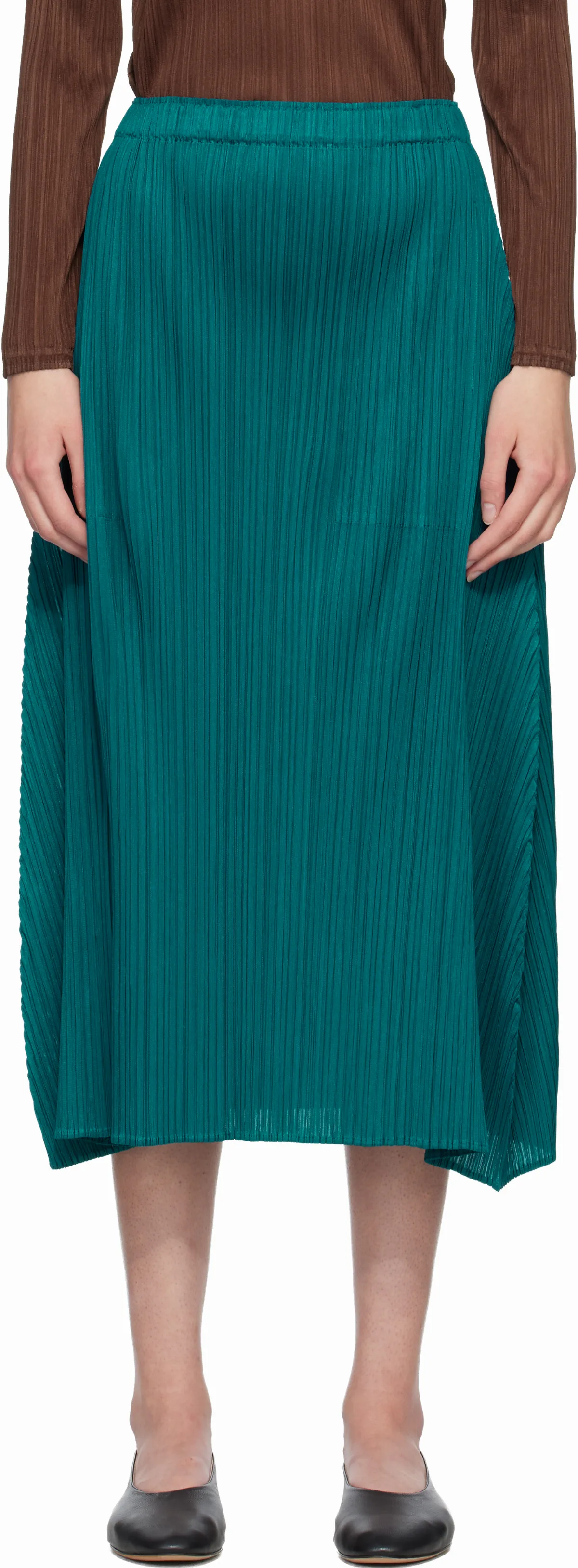 Blue Monthly Colors October Maxi Skirt