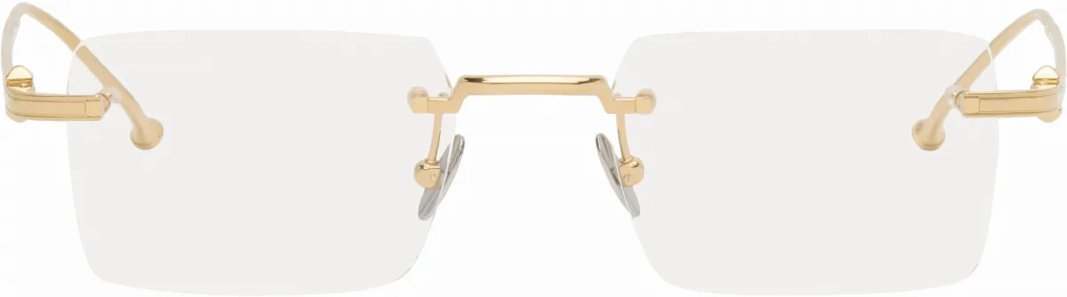 Gold Exception Glasses by Cartier