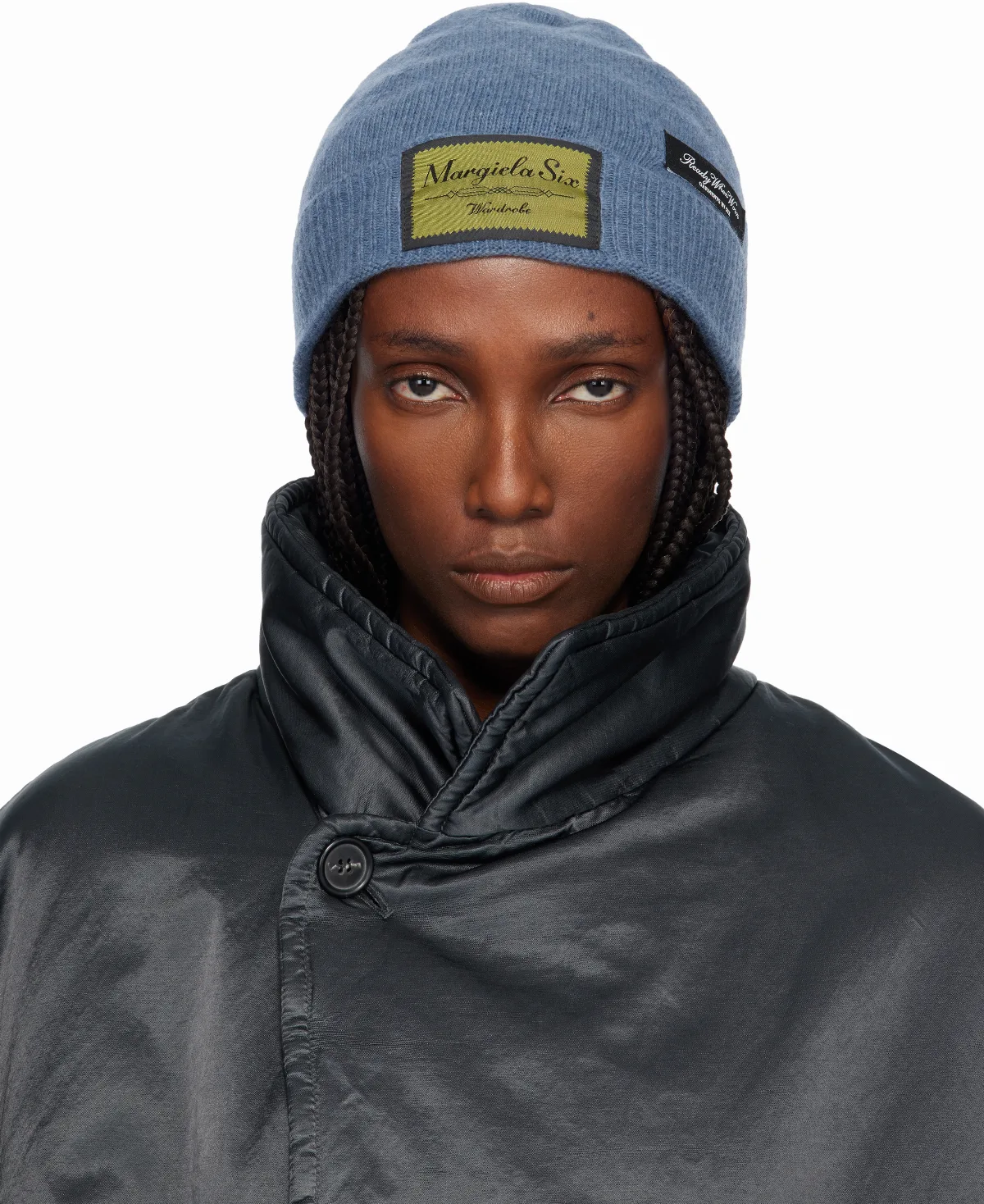 Blue Access Labels Story Beanie