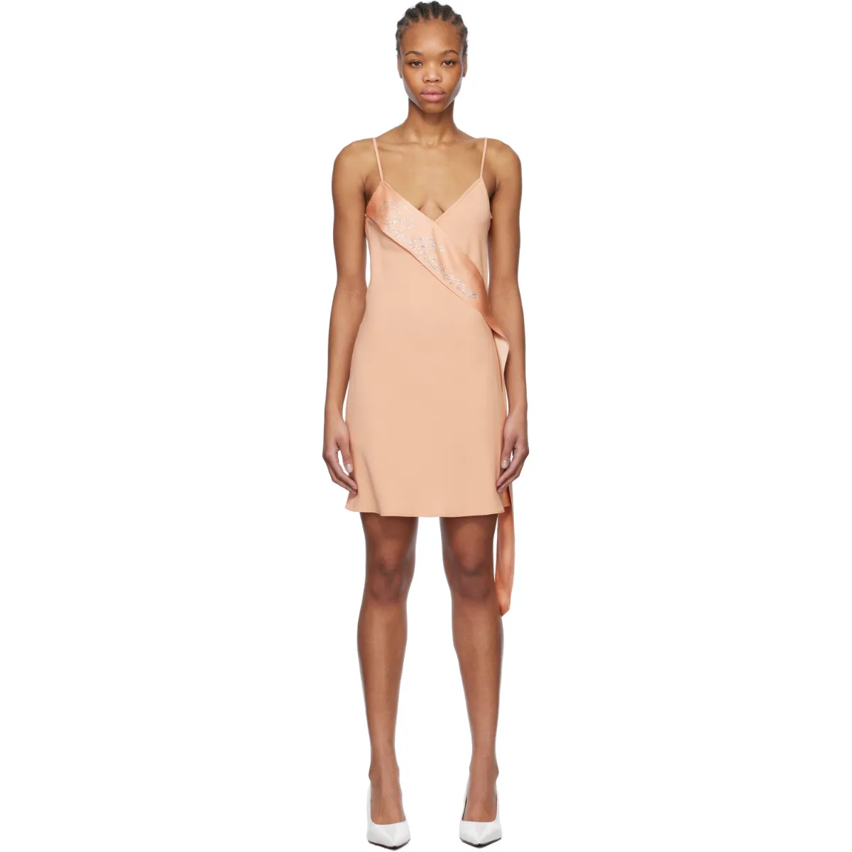 Satin Band Minidress