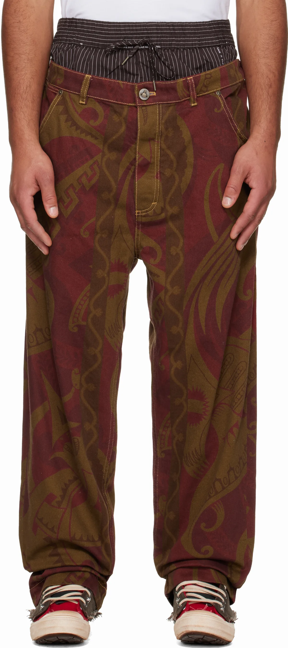 Brown Builder Jeans