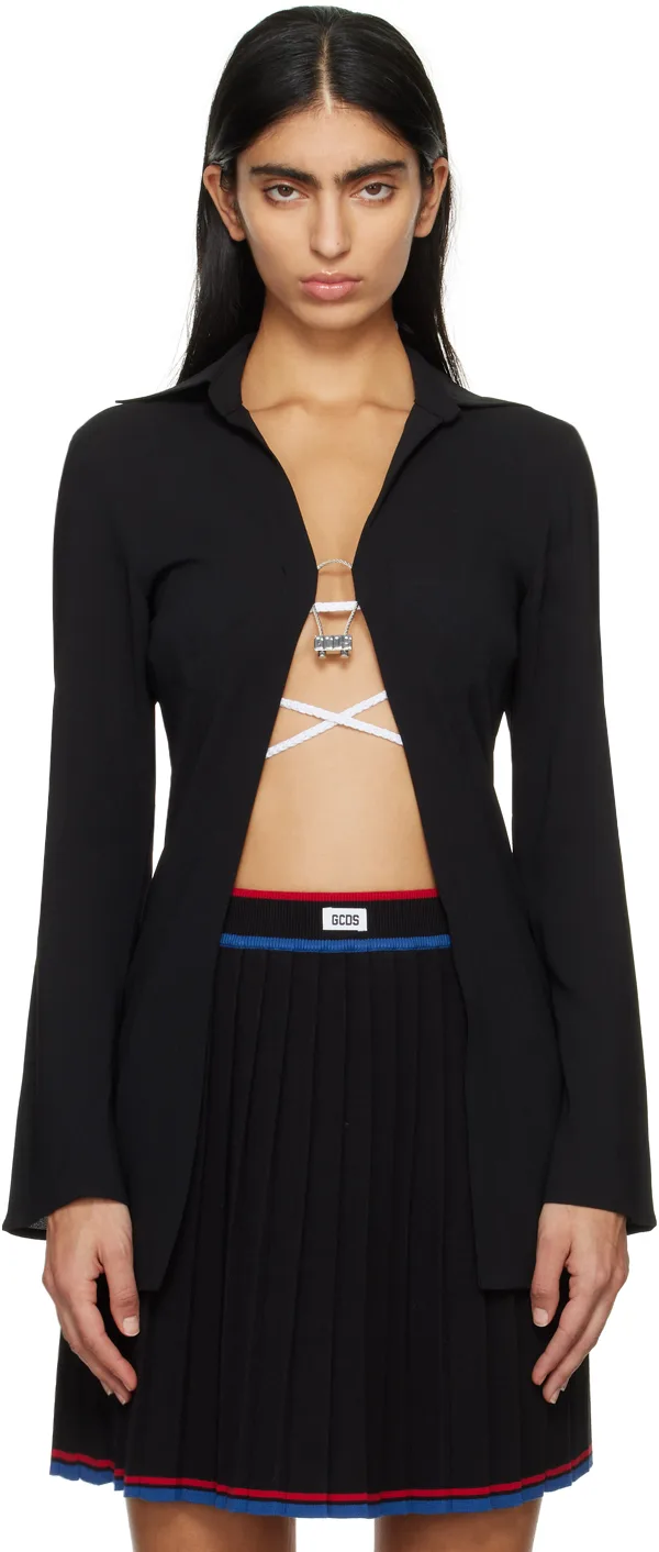 Black Hoop Shirt