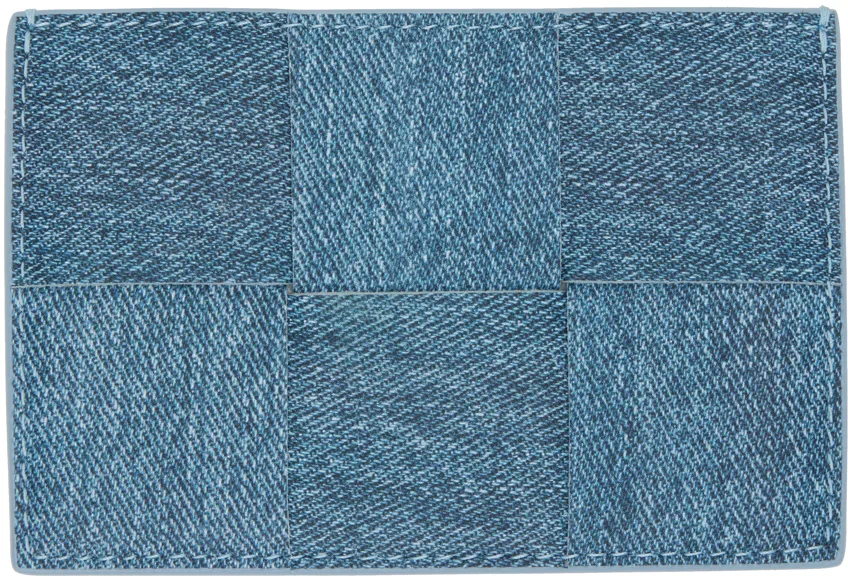 Blue Cassette Credit Card Holder
