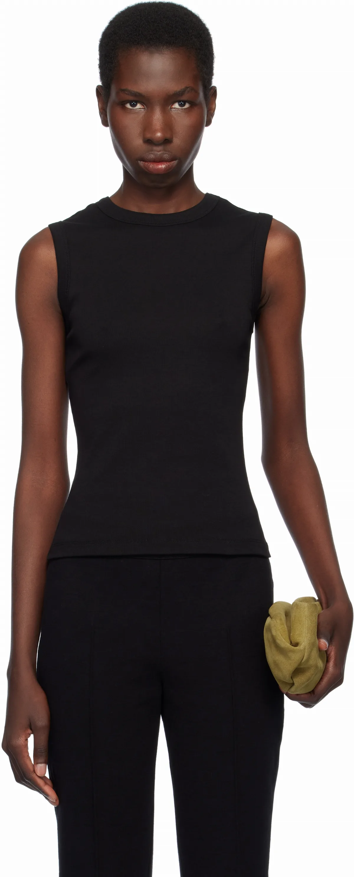Black Esmé Tank Top