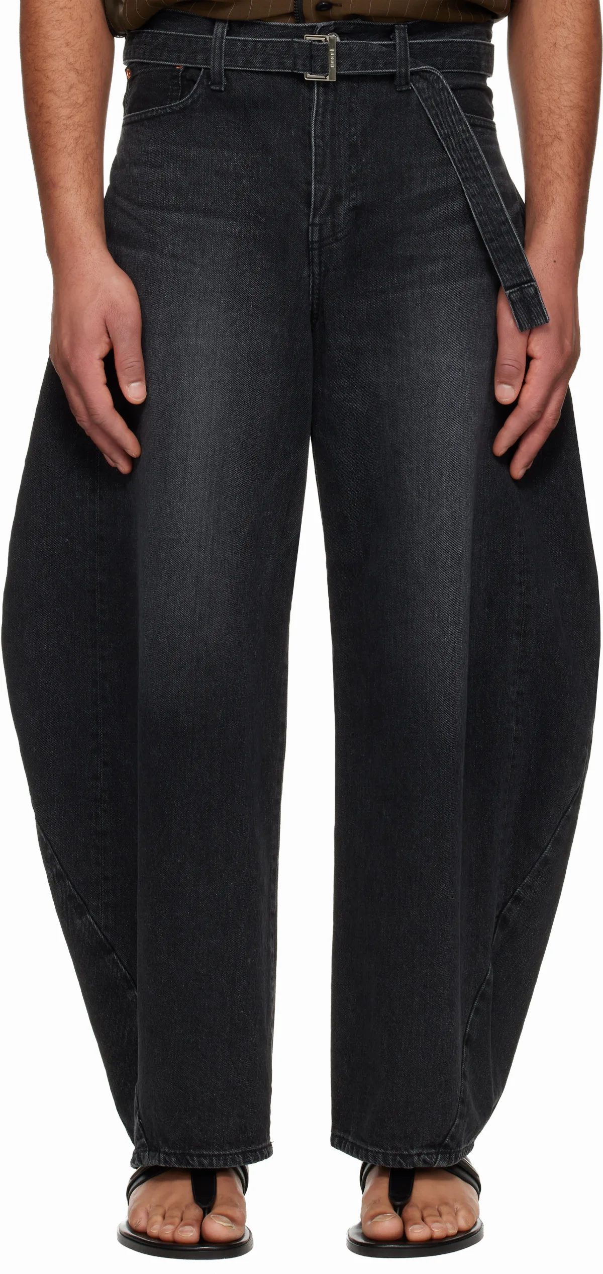 Black Faded Jeans