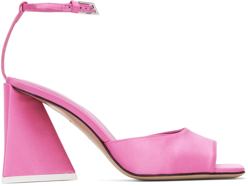 Pink Piper Heeled Sandals