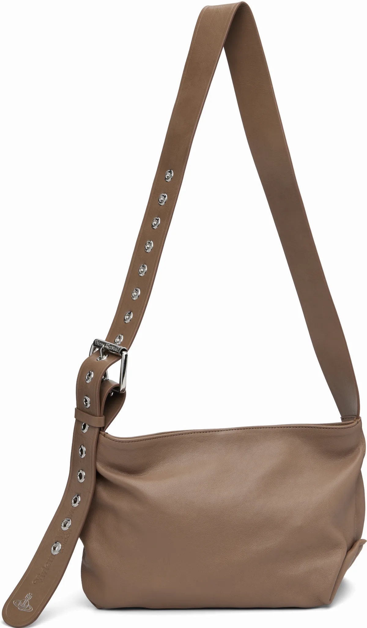 Taupe Maxime Small Crossbody Bag