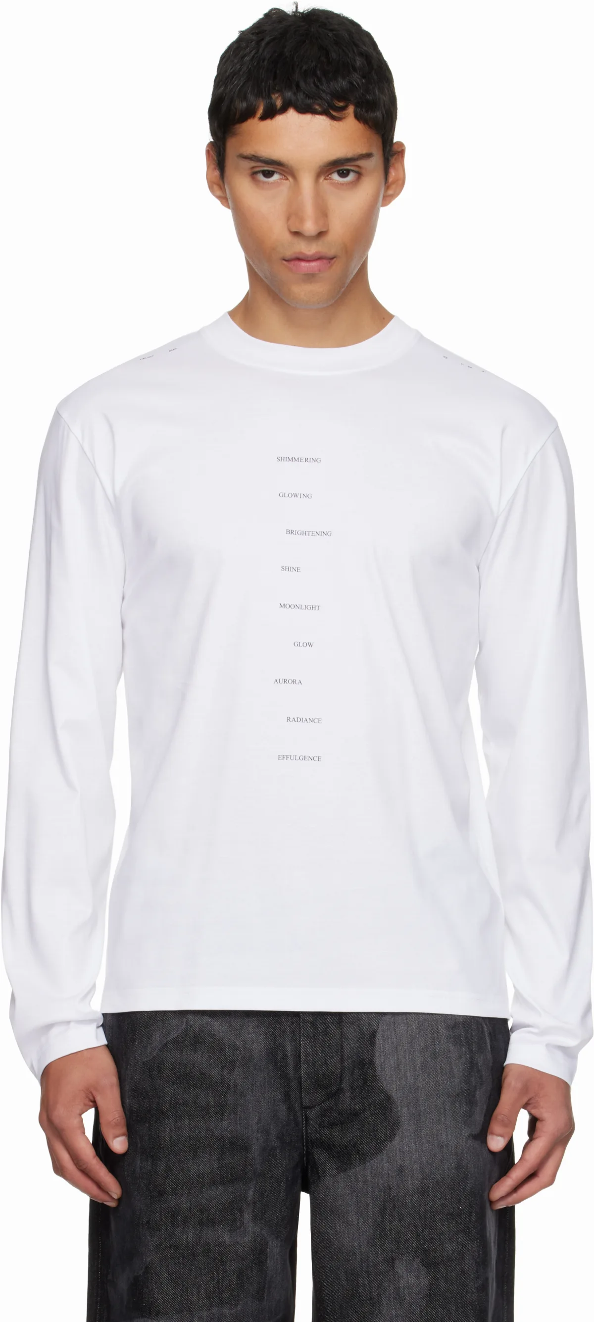 White Effulgence Long Sleeve T-shirt