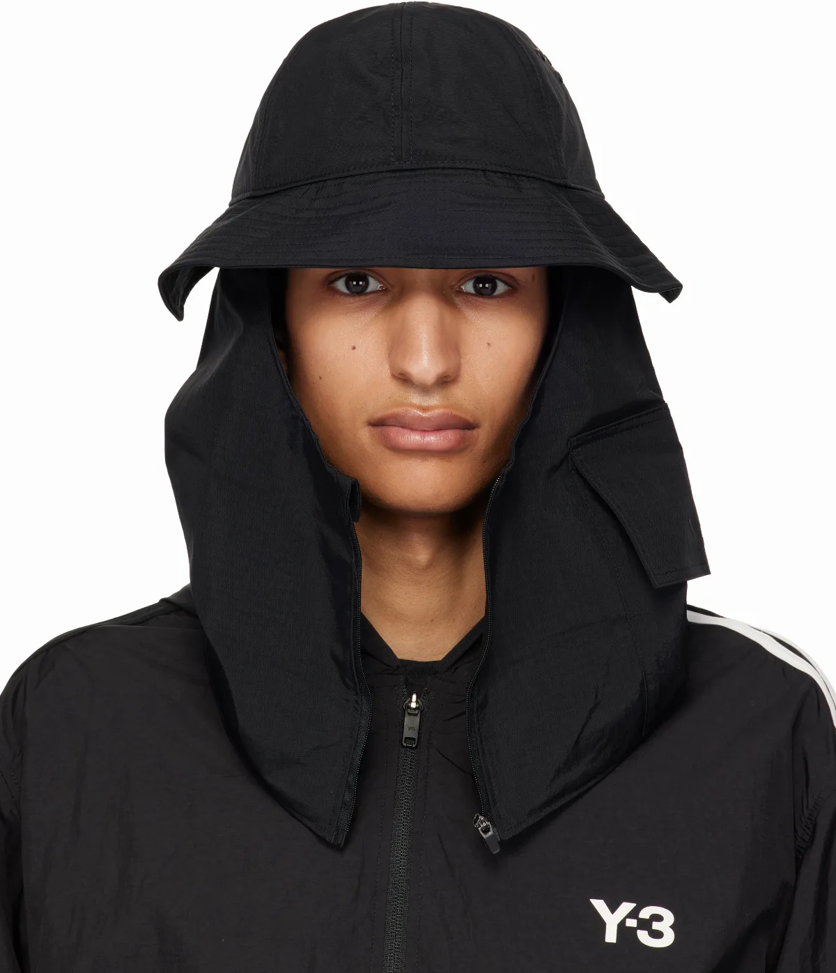 Black Util Bucket Hat