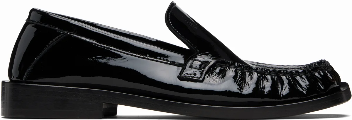 Black Charles Loafers