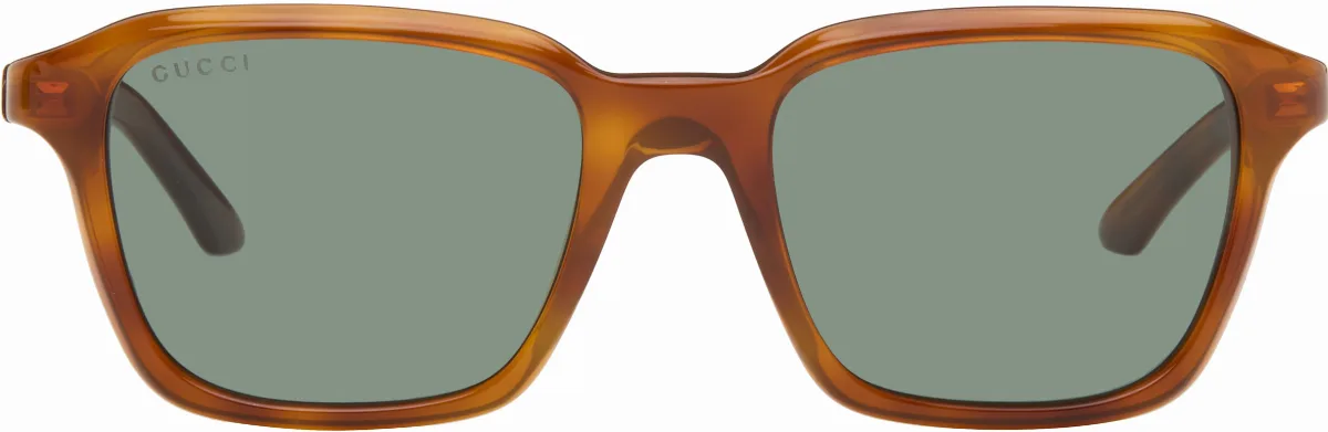 Orange Institutional Logo Sunglasses