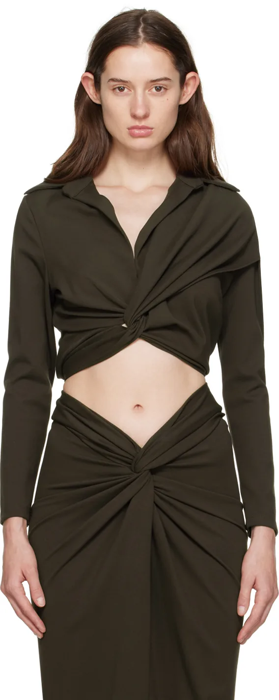 Brown Vallera Blouse by Gauge81
