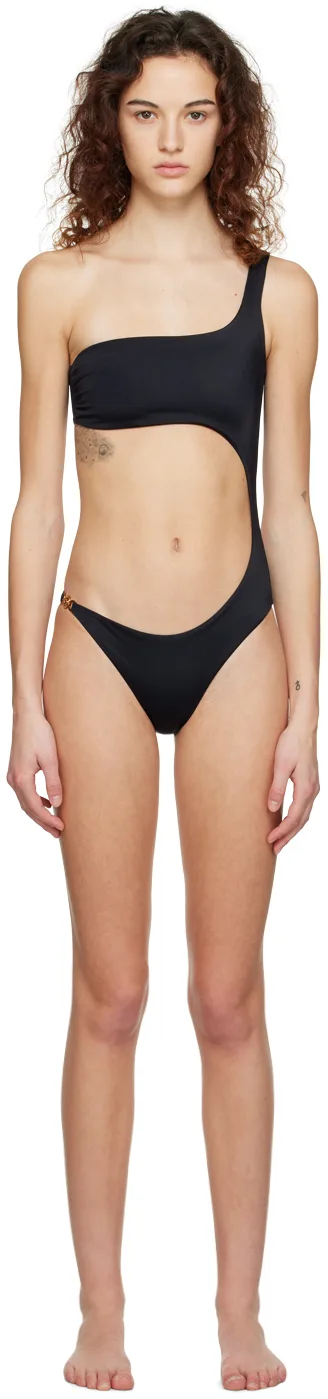 Black Medusa One-Piece by Versace Underwear
