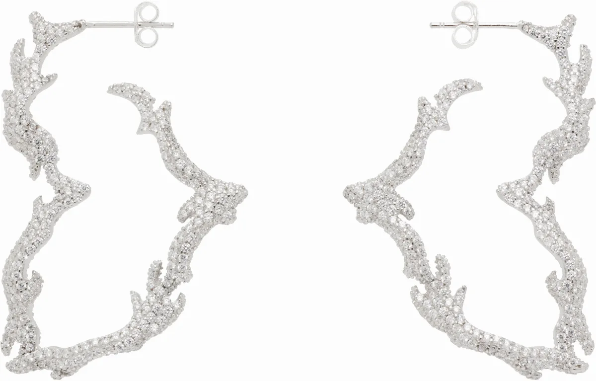 Flame Heart Earrings