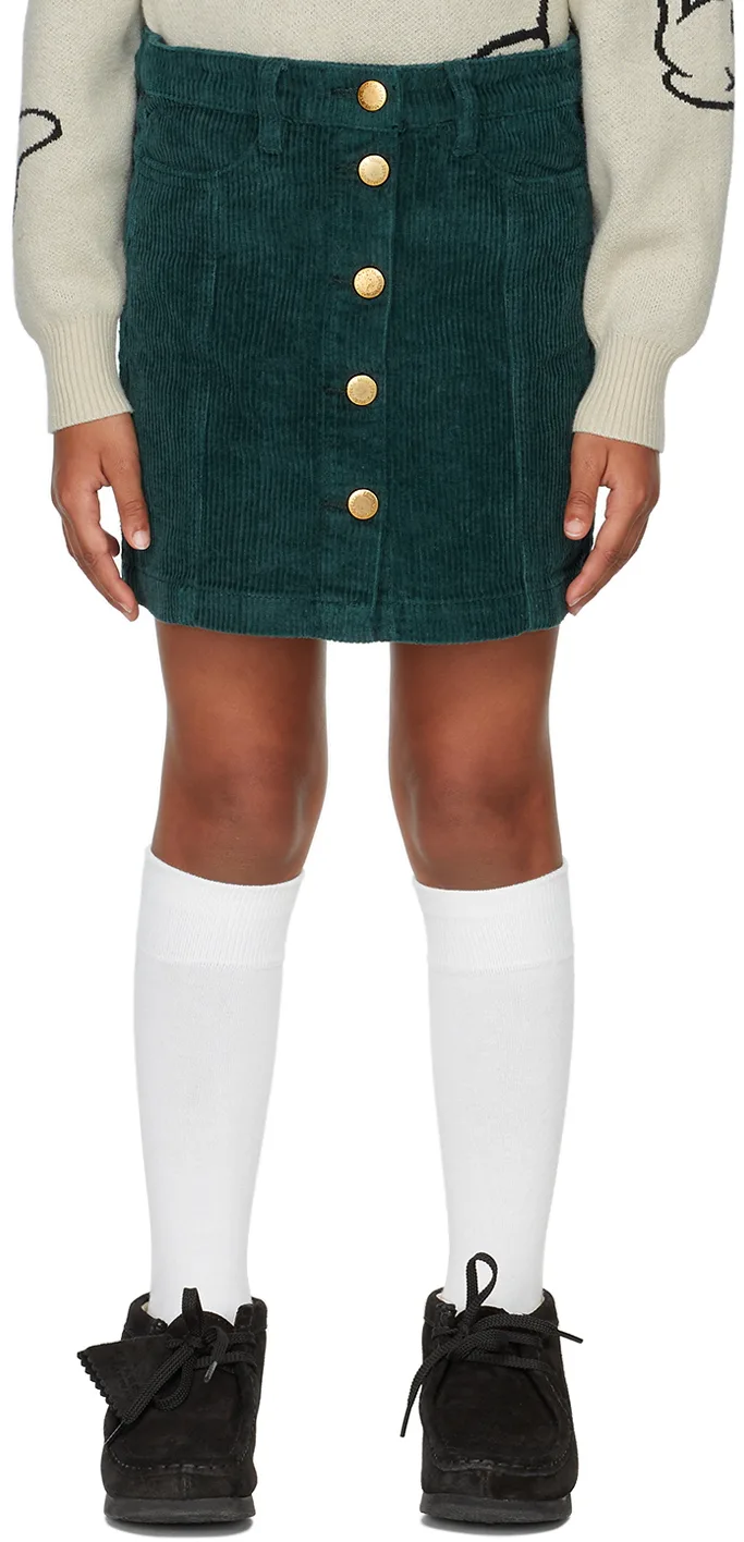 Kids Green Bera Skirt by Molo