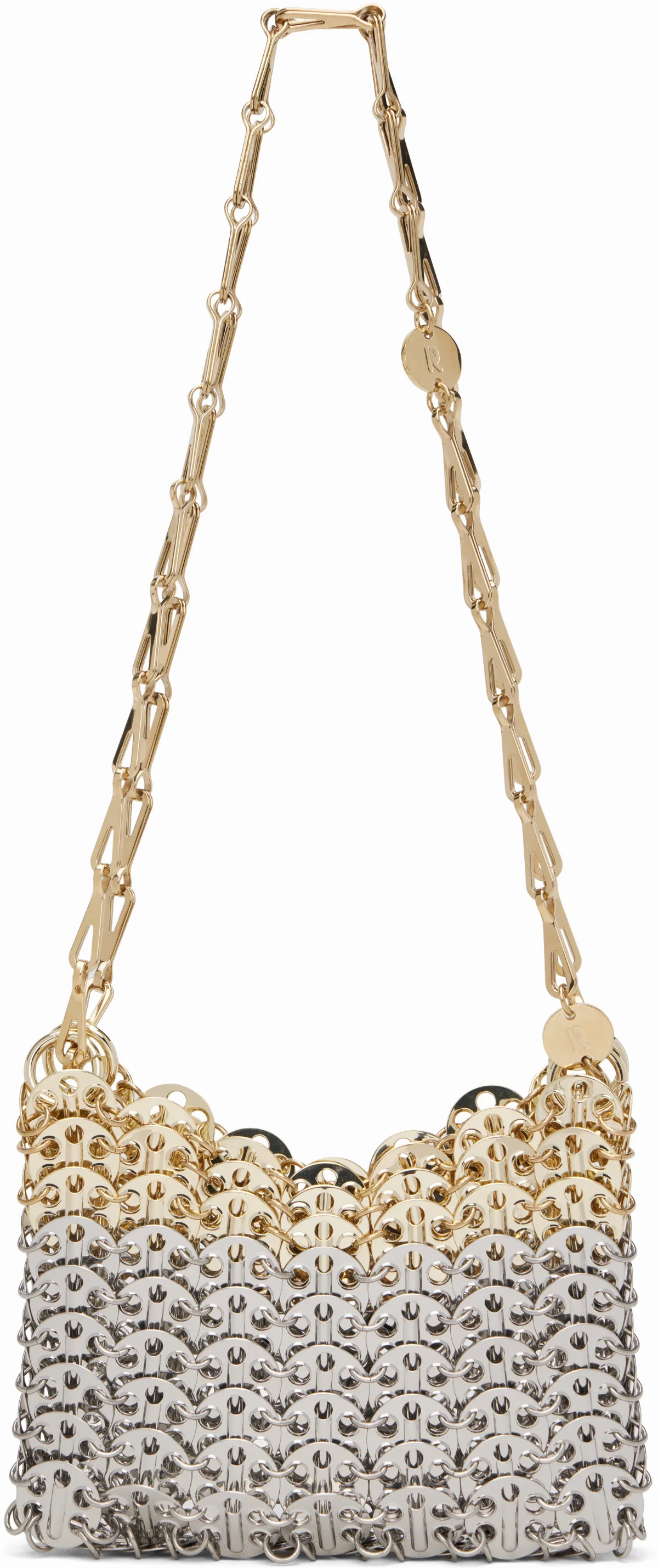 Silver & Gold Iconic Nano 1969 Skyline Bag
