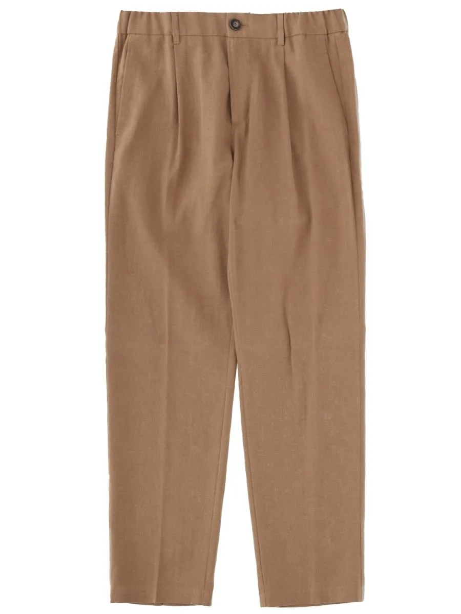 Pantalone Sartoriale In Lino