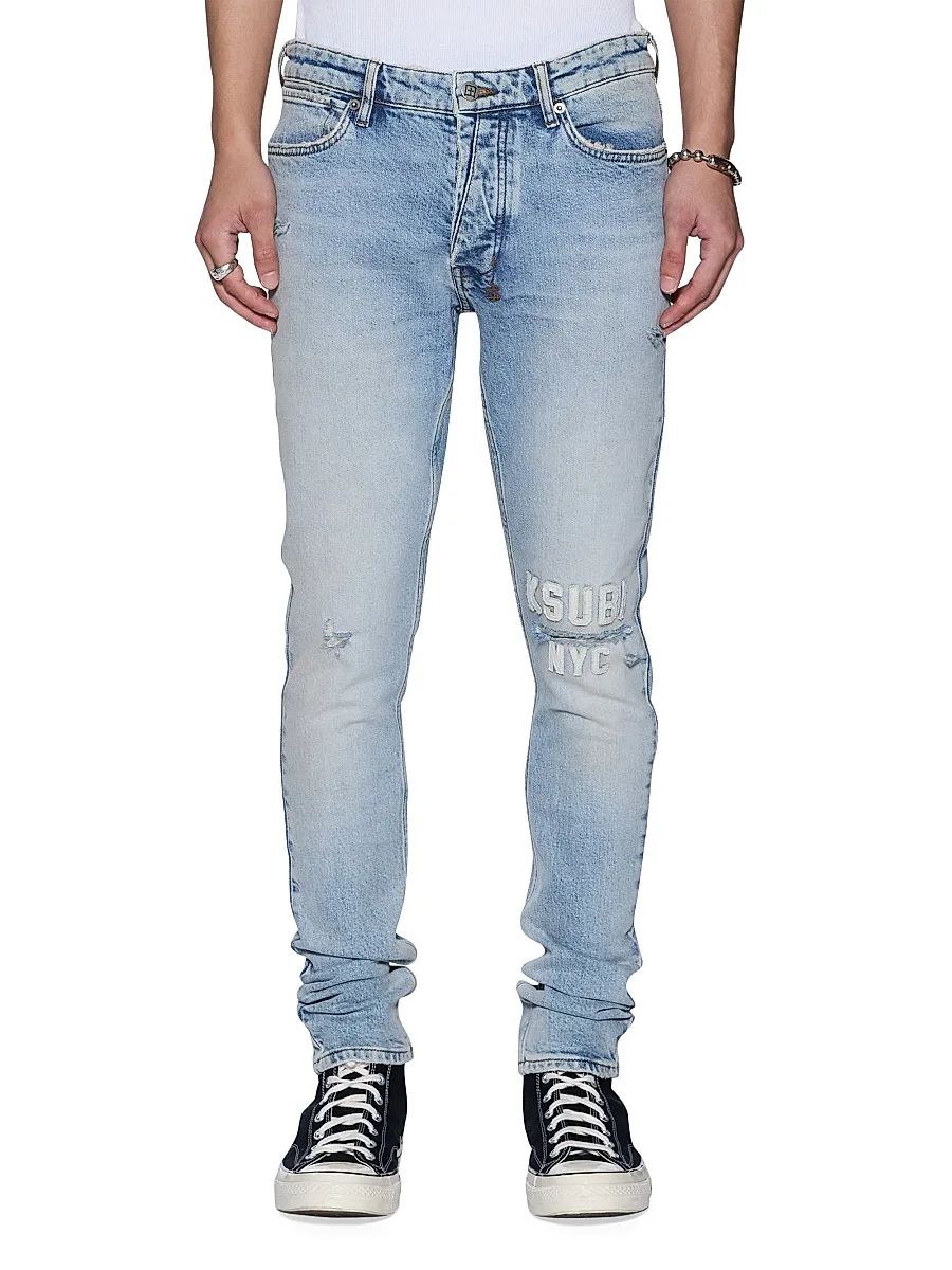Men's Future Memory Van Winkle Skinny Jeans - Denim
