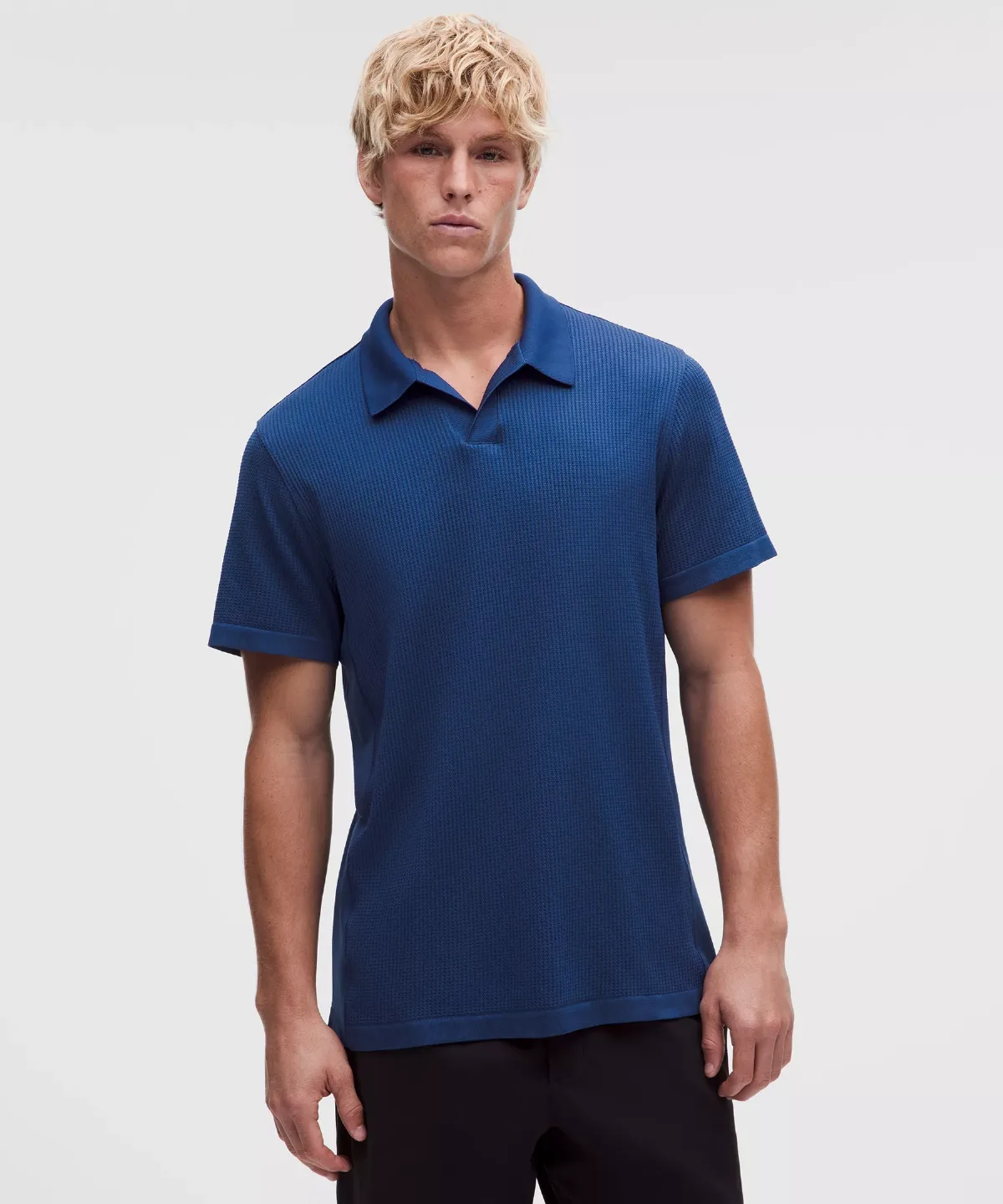 Textured Seamless Polo Shirt by lululemon
