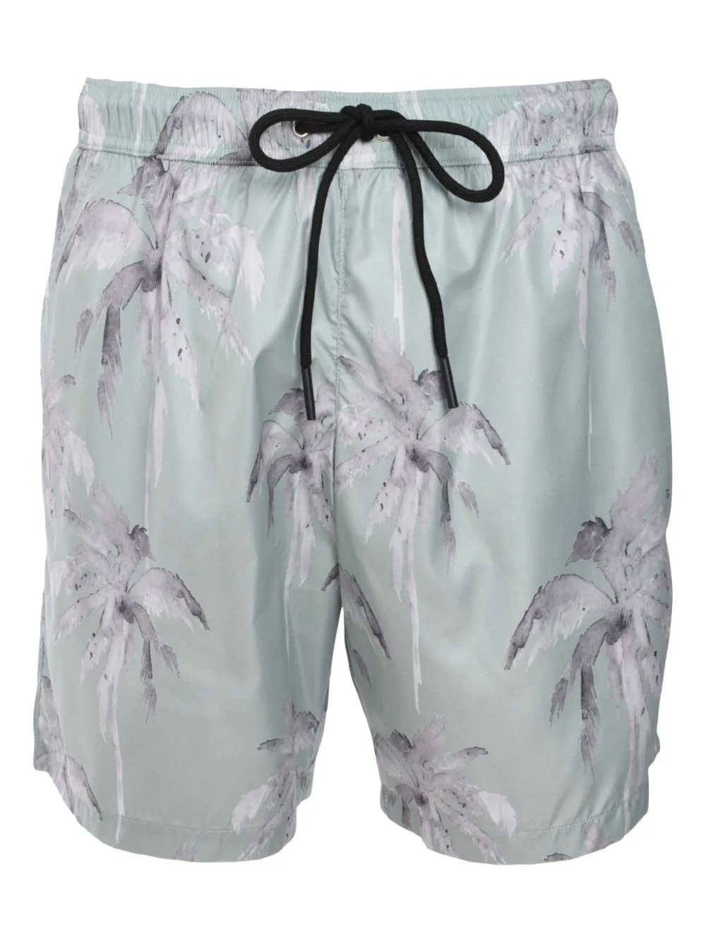 Palm Tree-Print Swim Shorts by Mauna Kea