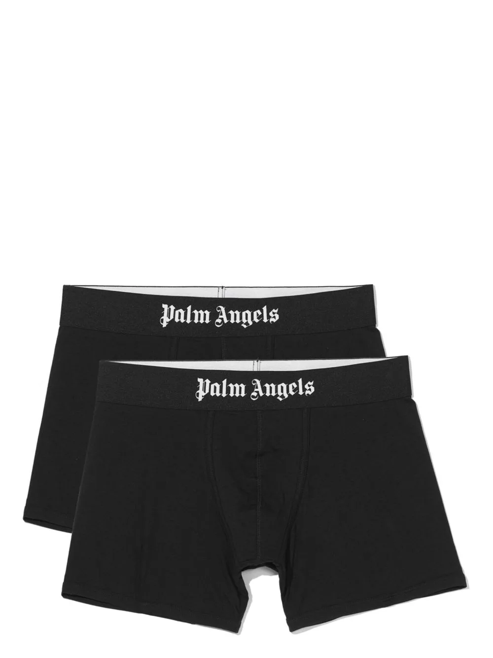 Pack-Of-Two Logo Waistband Briefs by Palm Angels