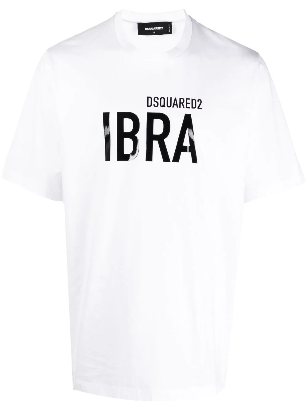 Ibra-Print Cotton T-Shirt by DSQUARED2