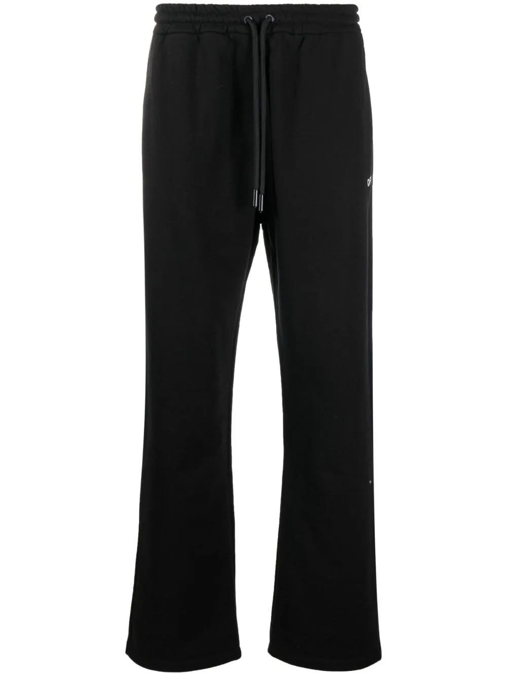 Diag-Embroidered Cotton Track Pants by Off-White