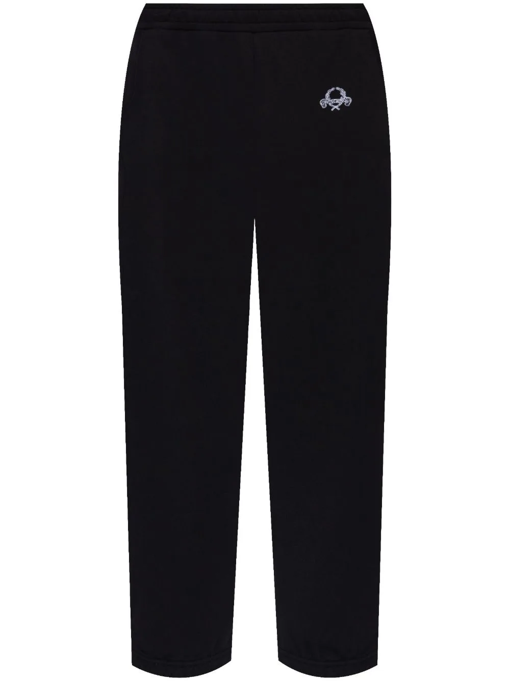Logo-Embroidered Trousers by Moschino