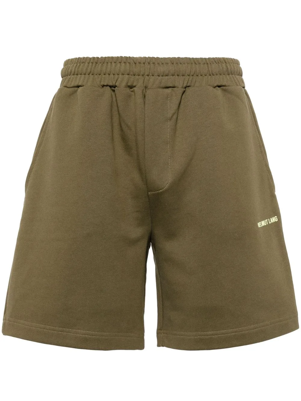 Logo-Print Cotton Shorts by Helmut Lang